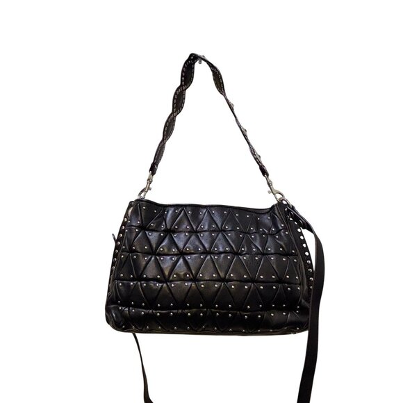 Aimee Kestenberg Roma Leather Double Entry Shoulder Bag - Picture 5 of 14